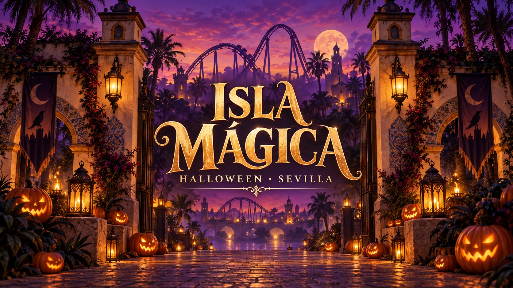 Halloween en Isla Mágica 2026 · Sevilla