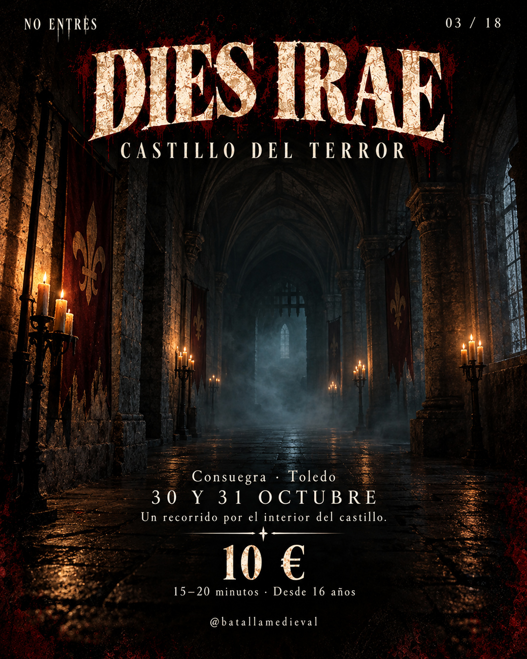 Ilustración de Dies Irae · Castillo del Terror preparada para la guía de No Entres