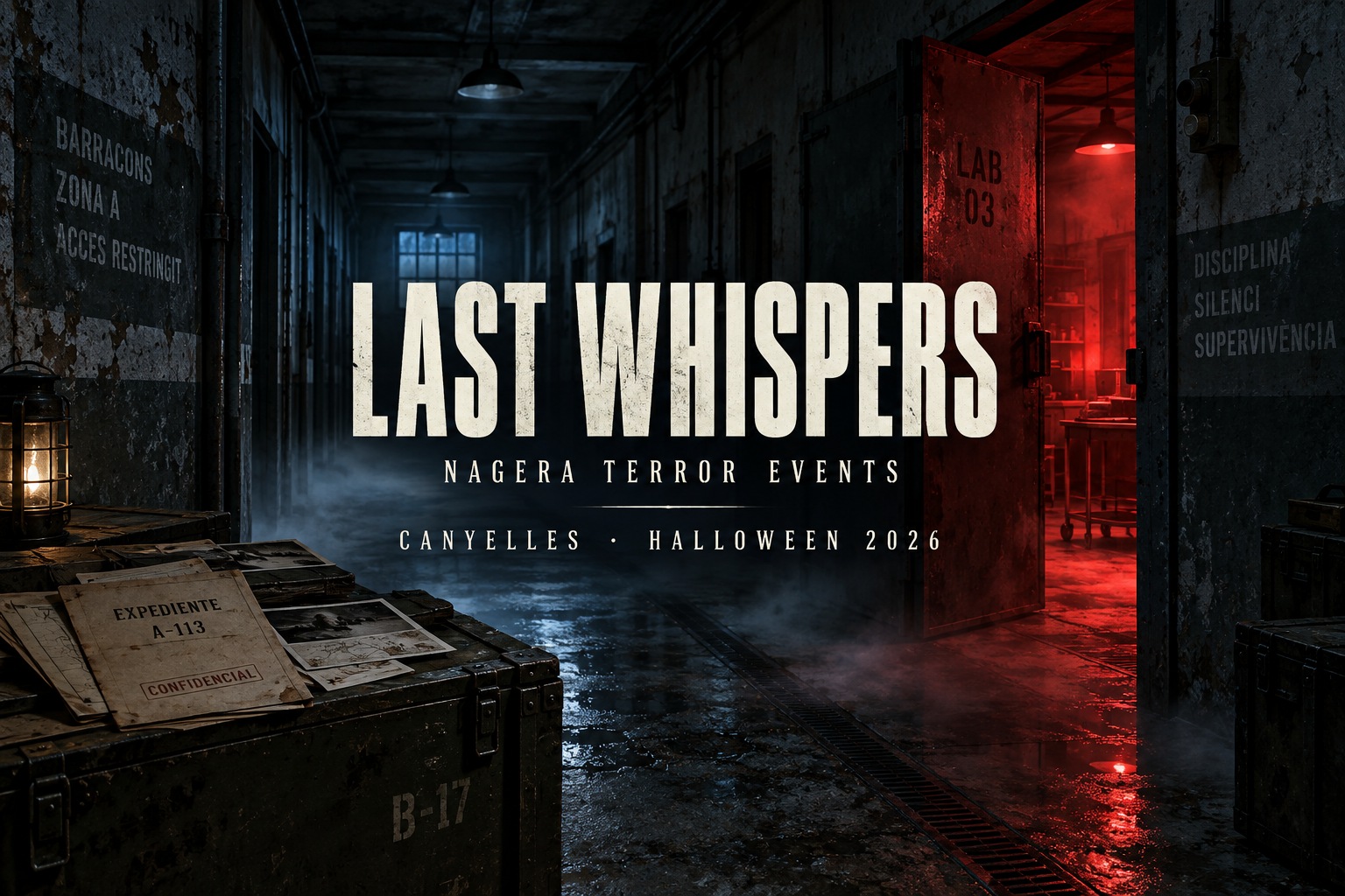 Last Whispers · Nagera Terror Events · Canyelles 2026